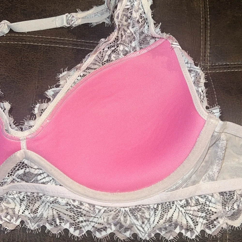 Victoria secret pink Boho Lace Halter Bralette - Picture 8 of 12